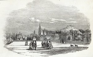 Coburg, Engraved by W.J. Linton, from 